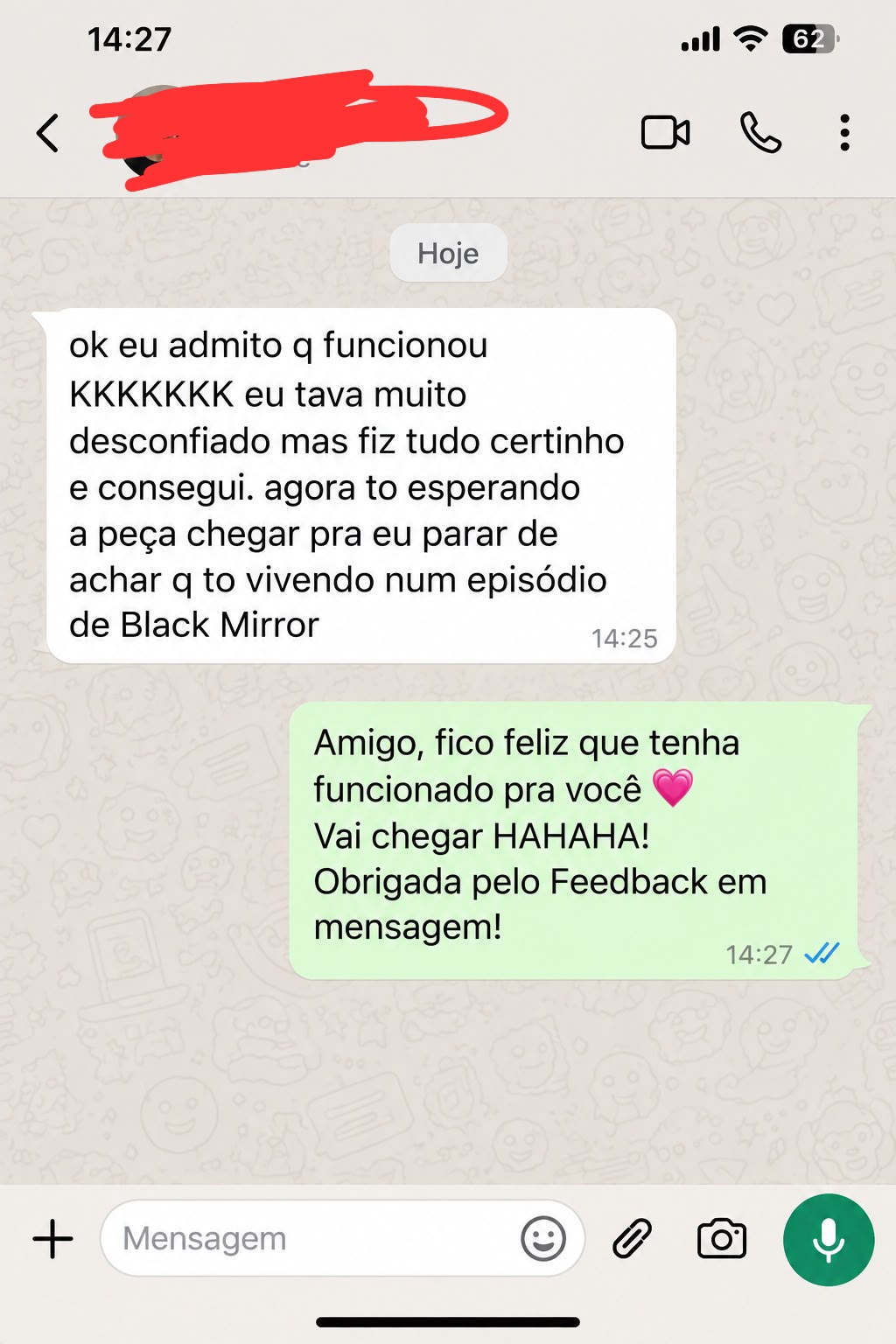 Feedback de cliente 2