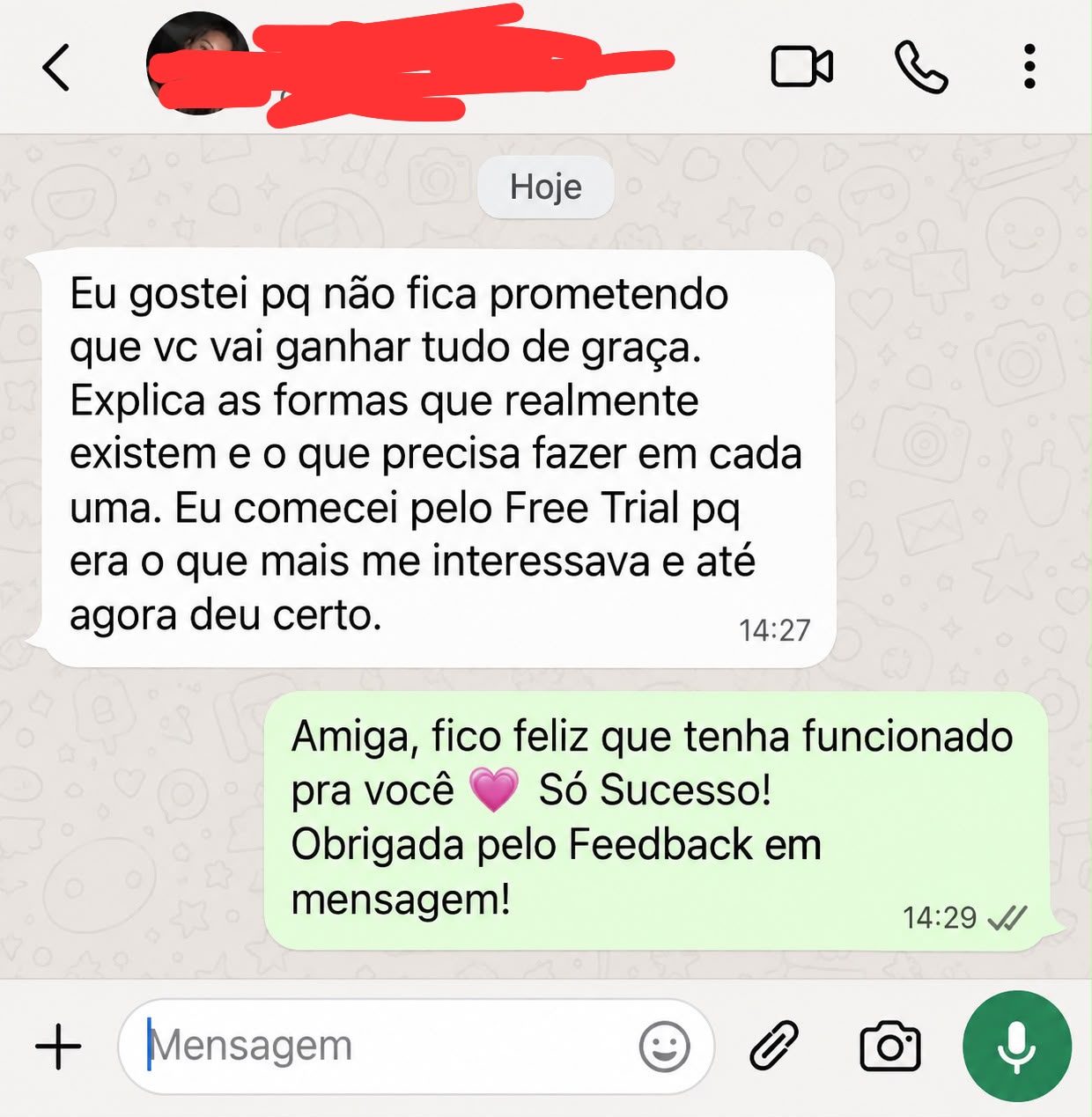 Feedback de cliente 6