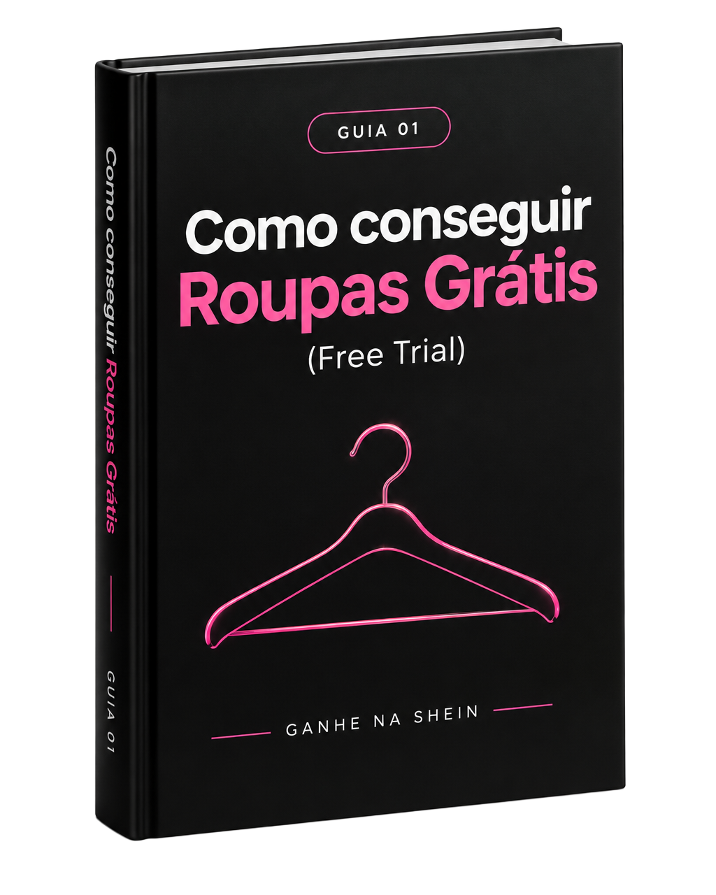 Mockup do guia Roupas Grátis (Free Trial)