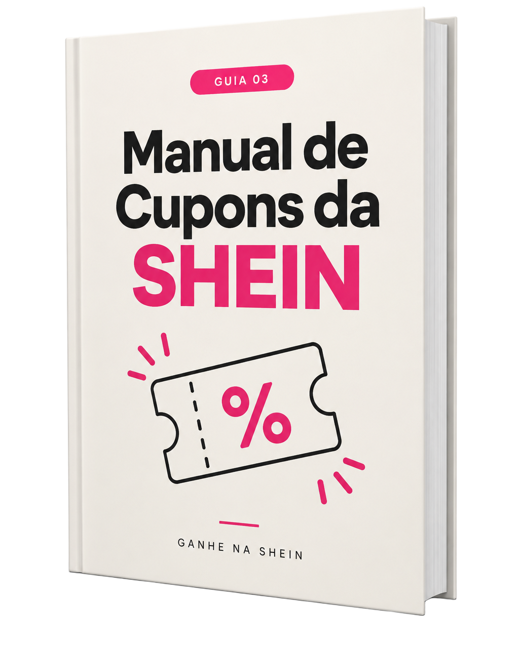 Mockup do guia Manual de Cupons